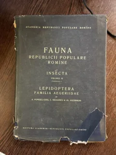 A. Popescu- Gorj Fauna Republicii Populare Romane Insecta Volumul XI Fascicula I Lepidoptera Familia Aegeriidae