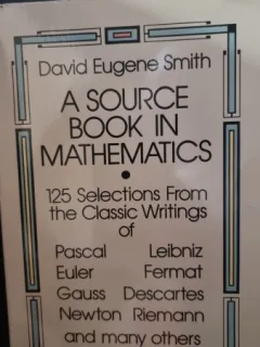 A Source Book in Mathematics - David Eugene Smith