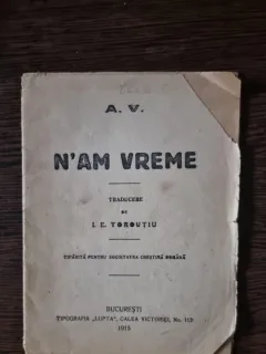 A. V. - N-am Vreme