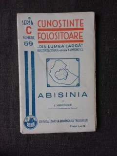 ABISINIA - I. SIMIONESCU