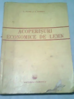 Acoperisuri economice de lemn , N. Gane
