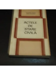 ACTELE DE STARE CIVILA - ALEXANDRU SILVIAN