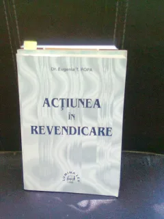 ACTIUNEA IN REVENDICARE - EUGENIA T. POPA