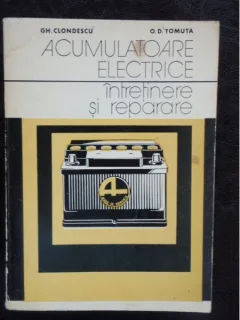 ACUMULATOARE ELECTRICE - GH. CLONDESCU