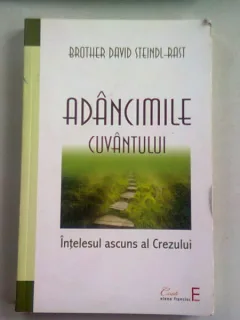 ADANCIMILE CUVANTULUI - BROTHER DAVID STEINDL RAST