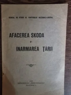 Afacerea Skoda inarmarea tarii