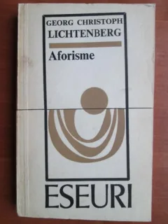 AFORISME - GEORG CHRISTOPH LICHTENBERG