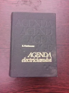 AGENDA ELECTRICIANULUI - EMIL PIETRAREANU  EDITIA III-A