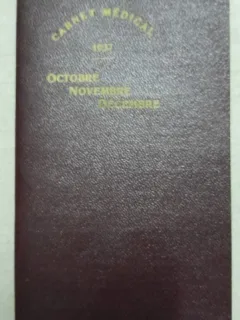 Agenda Trimestriel de la Medicine Internationale, 4e trimestre, 1937, contine si reclame