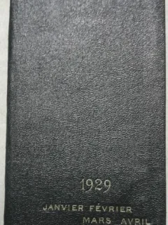 Agenda Trimestriel de la Medicine Internationale, janvier fevrier mars april, 1929, contine si reclame