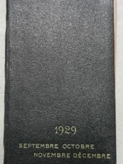 Agenda Trimestriel de la Medicine Internationale, septembre octobre novembre decembre, 1929, contine si reclame