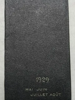 Agenda Trimestriel de la Medicine Internationale,mai juin juillet aout, 1929, contine si reclame
