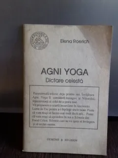 AGNI YOGA. DICTARE CELESTA - ELENA ROERICH