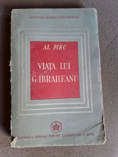Al. Piru - Viata lui G. Ibraileanu