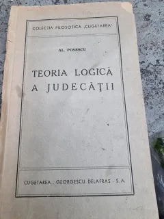 Al. Popescu - Teoria Logica a Judecatii