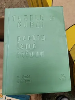 Al. Vendel - Tabele de Cubaj pentru lemn rotund