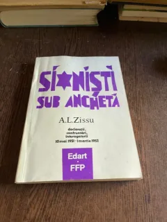 A.L. Zissu - Sionisti sub ancheta