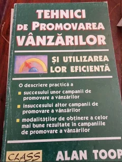 Alan Toop - Tehnici de promovarea vanzarilor