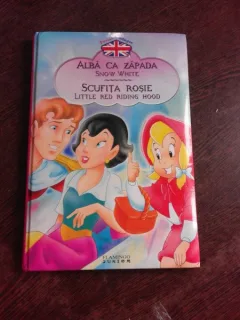 ALBA CA ZAPADA, SCUFITA ROSIE, EDITIE BILINGVA ROMANA/ENGLEZA