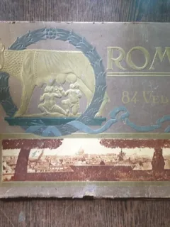 Album 84 imagini/ilustrate alb-negru - Roma