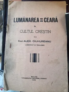Alex. Ciuhureanu - Lumanarea de Ceara la Cultul Crestin