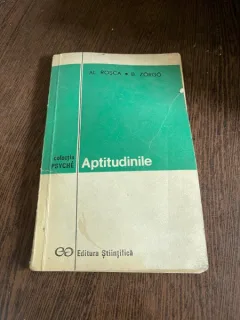 Alexandru Rosca - Aptitudinile