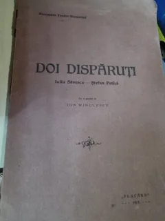 Alexandru Teodor Stamatiad - Doi disparuti