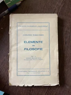 Alexandru Tilman Timon - Elemente de filosofie (1947)