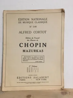 Alfred Cortot - Chopin Mazurkas Vol. 2