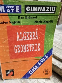 Algebra geometrie clada a VII-a - Dan Branzei
