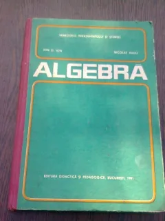 ALGEBRA - ION D. ION