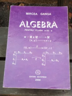 ALGEBRA PENTRU CLASA A XII-A - MIRCEA GANGA