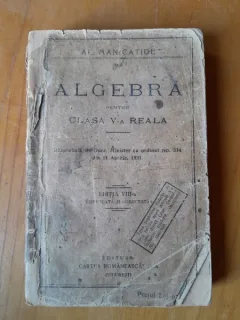 ALGEBRA PENTRU CLASA V-A REALA - AL.  MANICATIDE