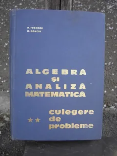 ALGEBRA SI ANALIZA MATEMATICA. CULEGERE DE PROBLEME - D. FLONDOR  VOL.2