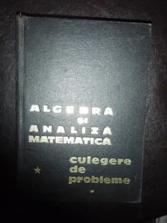 Algebra si analiza matematica vol.I - culegere de probleme