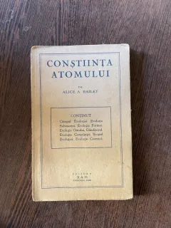 Alice A. Bailey Constiinta atomului (editie veche)