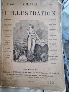 Almanach de L'Illustration 1881 - 38 annee