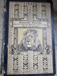 Almanach Hachette 1932