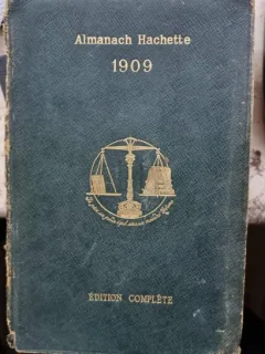 Almanach Hachette 1909