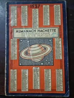 Almanach Hachette 1937