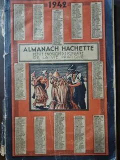 Almanach Hachette 1942