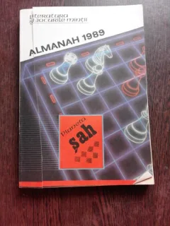ALMANAH 1989. LITERATURA SI JOCURILE MINTII. PLANETA SAH