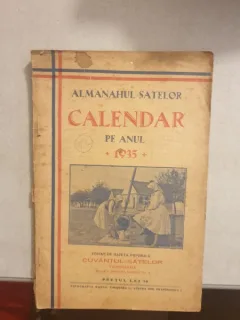 Almanahul satelor. Calendar pe anul 1935