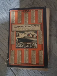 Amanach Hachette 1936