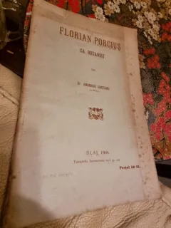 Ambrosiu Chetianu - Florian Porcius ca botanist