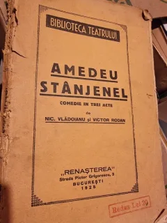 Amedeu Stanjenel, comedie in trei acte - Nic. Vladoianu