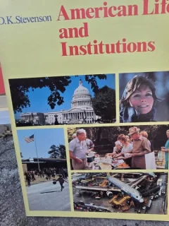 American life and institutions - D.K. Stevenson