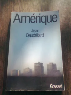 AMERIQUE - JEAN BAUDRILARD  9CARTE IN LIMBA FRANCEZA)