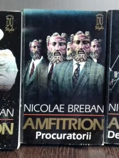 AMFITRION - NICOLAE BREBAN   3 VOLUME