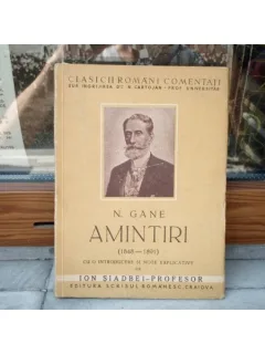 Amintiri (1848-1891) , N. Gane , 1941